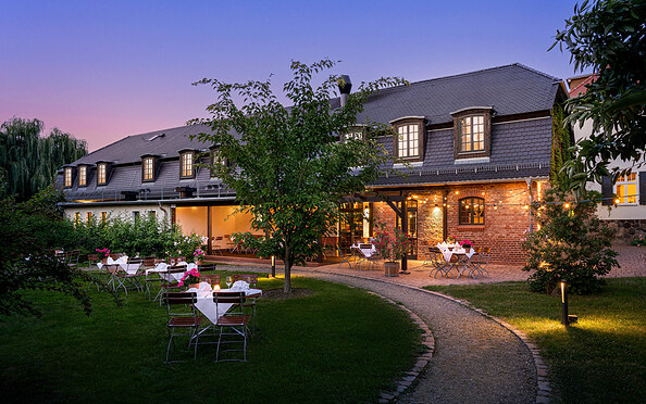 Paulinenhof - Stimmungsvolles Ambiente, Foto: Tim Karapetian, Lizenz: Seminarhotel Kuhlowitz GmbH