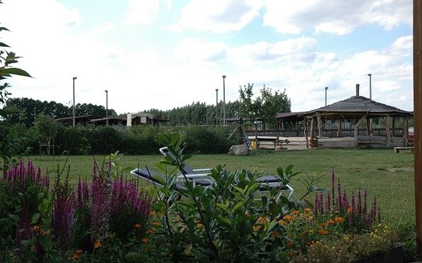 Gartenspielplatz, Foto: Hans Sachs, Lizenz: Reiter- &amp; Erlebnisbauernhof Groß Briesen