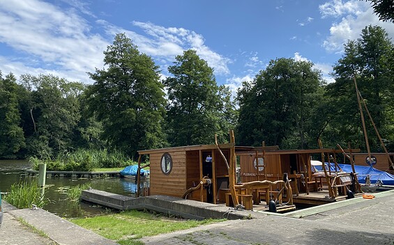 Molchow Waterway Rest Area, Foto: Kira Schwedt, Lizenz: Kira Schwedt