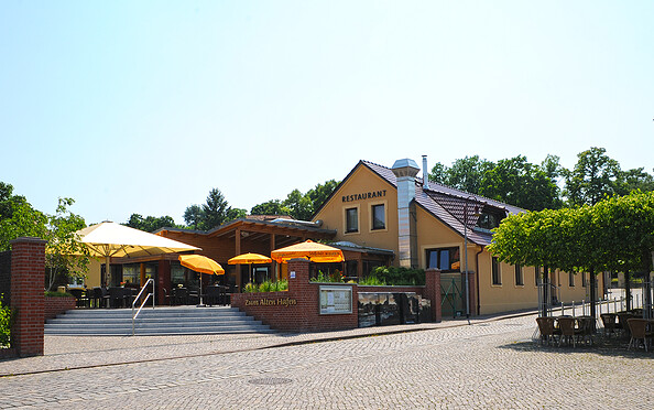 Am Alten Hafen - ruhige, sonnige Terrasse am Hafen , Foto: Christin Drühl
