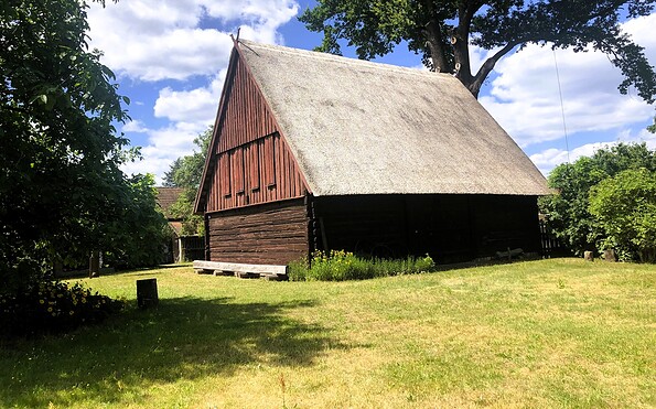 Schrotholzscheune, Foto: Birgitt Pattoka, Lizenz: Schrotholzscheune Pattoka