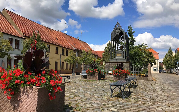 Schinkelplatz in Gransee, Foto: Matthias Schäfer, Lizenz: TMB
