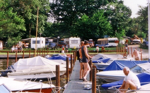 Der Bootssteg, Foto: Seecamp "Malge"