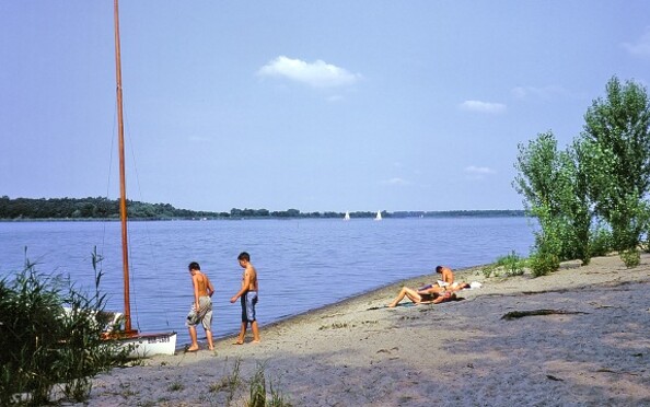 Blick auf das Wasser, Foto: Seecamp "Malge"