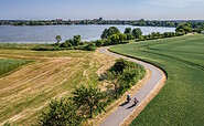 Cyclists at Mündesee, Foto: Szymon Nitka, Lizenz: TMB