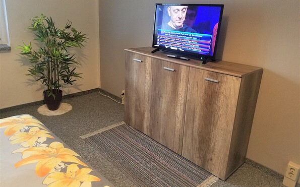 Schlafzimmer mit 2 Betten, Foto: Frau Krupper, Lizenz: Ferienwohnung Boxberg