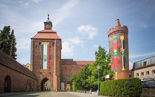 Gate Steintor in Bernau, Foto: Stefan Klenke, Lizenz: Stadtmarketing Bernau