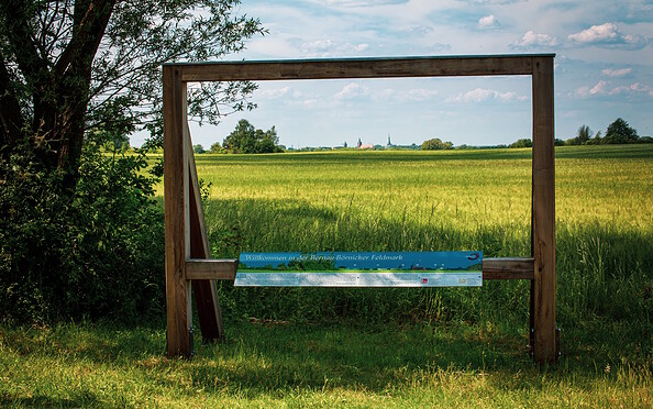 Bernauer window in the Barnime Feldmark, Foto: Stefan Klenke, Lizenz: Stadtmarketing Bernau