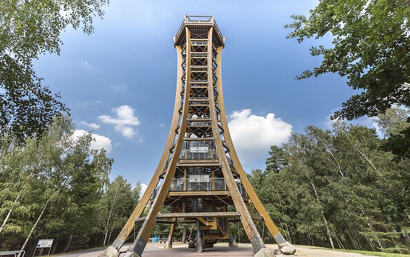 Viewing tower at Felixsee, Foto: Steffen Lehmann, Lizenz: TMB