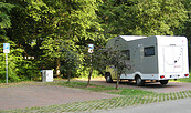 Wohnmobilstellplatz im Hainholz, Foto: Stadt Pritzwalk, Lizenz: Tourismusverband Prignitz e.V.