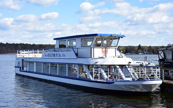 MS Olympia, Foto: Sandra Fonarob, Lizenz: Tourismusverband Dahme-Seenland e.V.