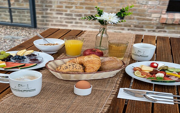 Storchenhof Blumenow - Frühstück Buffet, Foto: Bryan Reinhard, Lizenz: Storchehhof Blumenow GbR