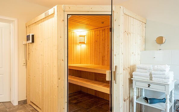 Storchenhof Blumenow - Ferienwohnung Marienthal Sauna, Foto: Bryan Reinhard, Lizenz: Storchehhof Blumenow GbR