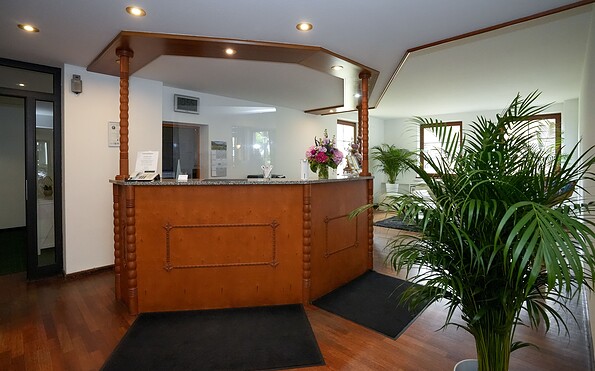 Rezeption, Foto: CCB-Production - Christine Zarl, Lizenz: Hotel Sophienhof