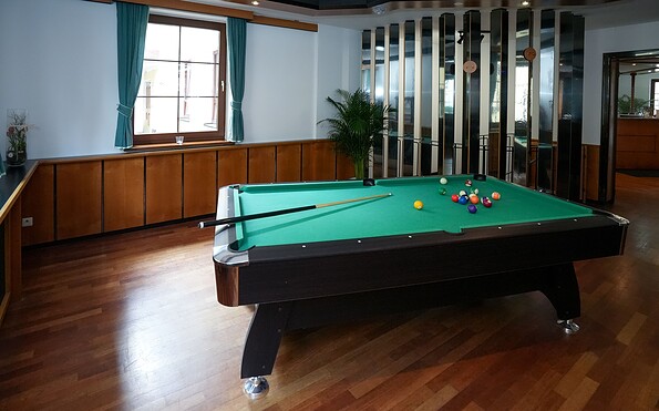 Billiard, Foto: CCB-Production - Christine Zarl, Lizenz: Hotel Sophienhof