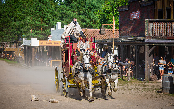 Stuntshow, Foto: (c) El Dorado Abenteuer, Lizenz: (c) El Dorado Abenteuer