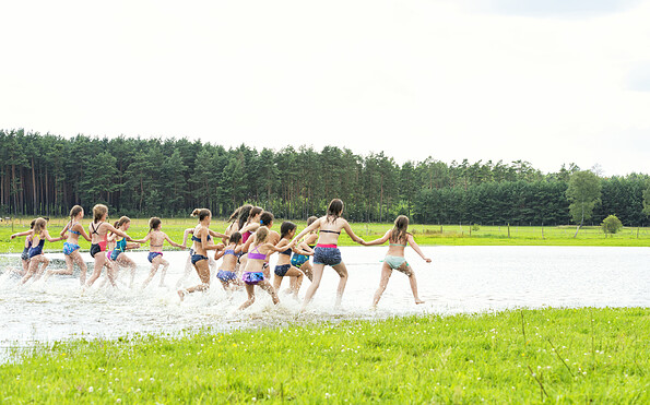 Wiesenfunbad Groß Briesen , Foto: Hans Sachs, Lizenz: Reiter- &amp; Erlebnisbauernhof Groß Briesen GmbH