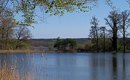 Gutspark Petzow - Blick über den Haussee zum Schwielowsee, Foto: Yvonne Schmiele
