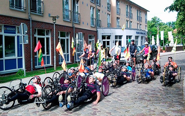 Handbiker, Foto: ProCurand