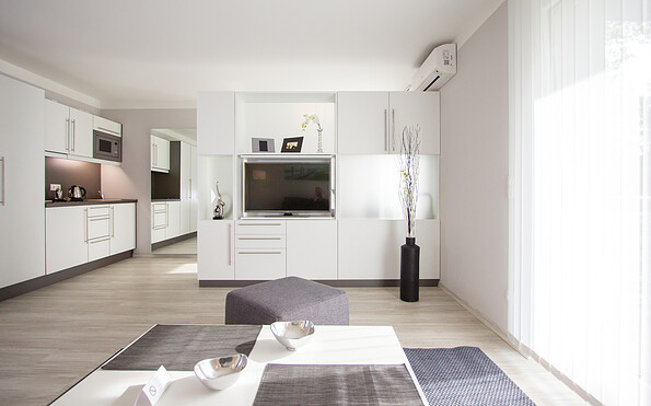 Beispiel Koch-Wohnbereich, Foto: Nico Thäle, Lizenz: Lausitzer Seenland Apartmenthaus uG