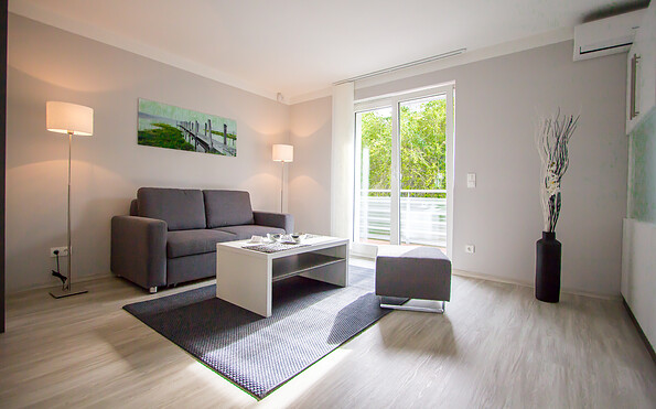 Beispiel Koch-Wohnbereich, Foto: Nico Thäle, Lizenz: Lausitzer Seenland Apartmenthaus uG