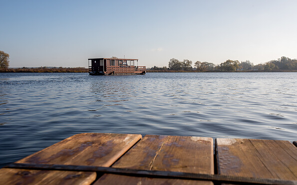 Waterhus Hausboot Classik - Außenansicht, Foto: Maik Stellmacher, Lizenz: Maik Stellmacher