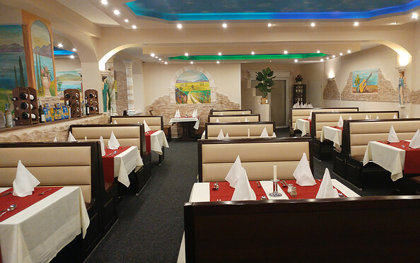 Stilvoller Gastraum, Foto: Due Fratelli