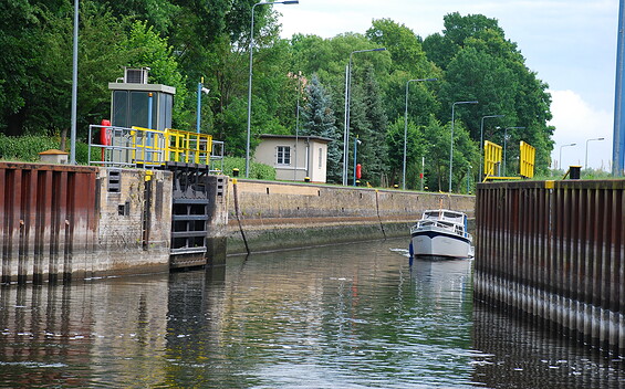 Schleuse Grütz, Foto: Tourismusverband Havelland e.V.