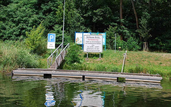Schleuse Grütz, Foto: Tourismusverband Havelland e.V