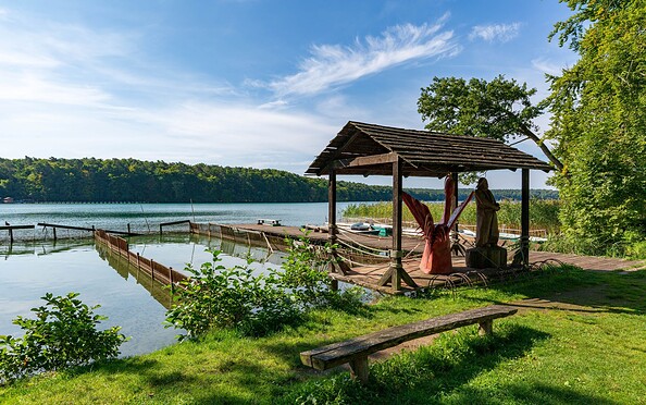 Fischerei am Stechlinsee, Foto: TMB-Fotoarchiv/Steffen Lehmann