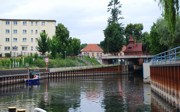 Stadtschleuse Rathenow, Foto: Tourismusverband Havelland e.V.