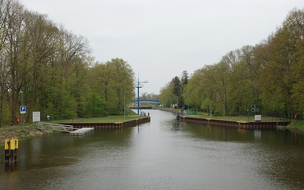 Schleuse Bahnitz, Foto: Heiner Schäfer