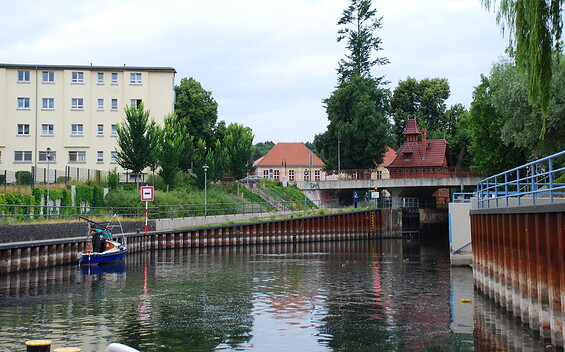 Stadtschleuse Rathenow, Foto: Tourismusverband Havelland e.V.