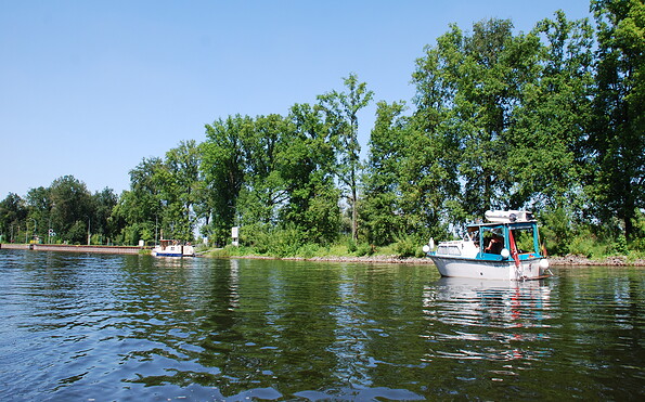 Schleuse Garz, Foto: Tourismusverband Havelland e.V.