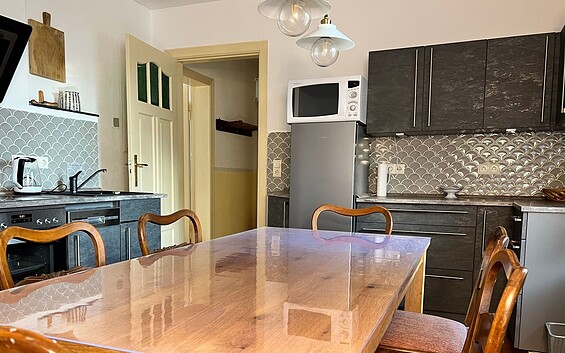 Küche in der Ferienwohnung, Foto: David Falkenberg, Lizenz: David Falkenberg