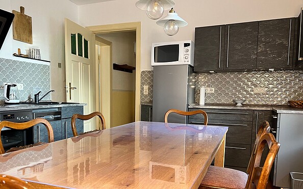 Küche in der Ferienwohnung, Foto: David Falkenberg, Lizenz: David Falkenberg