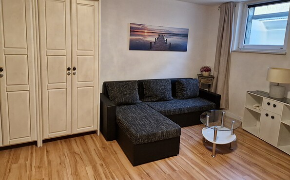 Couch im Wohnbereich, Foto: Düring