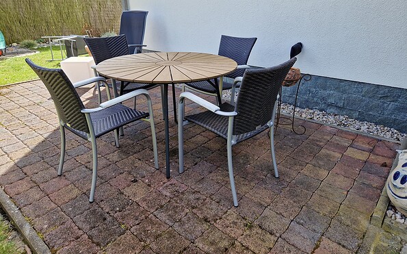 Terrasse mit Sitzmöglichkeit, Foto: Düring
