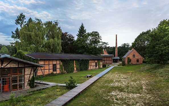 Museumsdorf Baruther Gashütte - Fachwerkhäuser, Foto: Michel Klehn, Lizenz: Michel Klehn