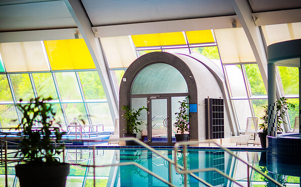 Innenansicht SteinTherme, Foto: Erandhi Lehmann, Lizenz: SteinTherme Bad Belzig