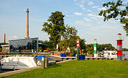 Havel Marin - großes Restaurant direkt an der Hafeneinfahrt , Foto: Christin Drühl
