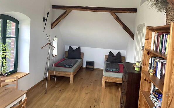 Zimmer mit Bad Ferienwohnung Imkerei Grune, Foto: Christian Grune, Lizenz: Christian Grune