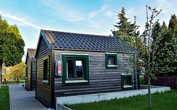 Holzbungalows, Foto: Sandra Fonarob, Lizenz: Tourismusverband Dahme-Seenland e.V.