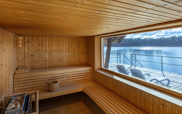 Sauna im Badehaus am Döllnsee, Foto: Jones Art, Lizenz: Hotel Döllnsee GmbH &amp; Co. KG