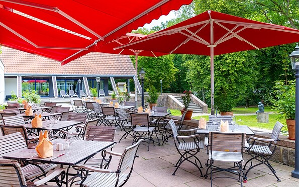 Sommerterrasse, Foto: Jones Art, Lizenz: Hotel Döllnsee GmbH &amp; Co. KG