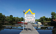 Yachthafen Havelberg - Gastliegeplätze vorne am Steg, Foto: Christin Drühl
