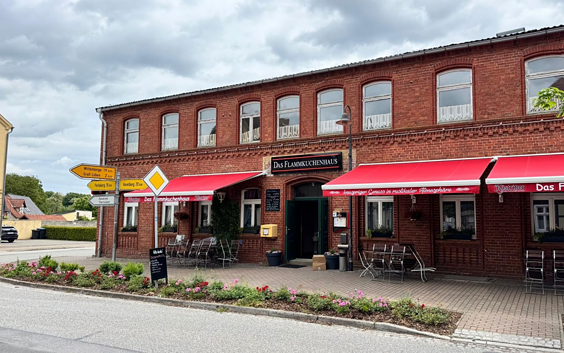 Das Flammkuchenhaus, Foto: A. Martinu, Lizenz: Wirtschaftsfördergesellschaft Prignitz mbH