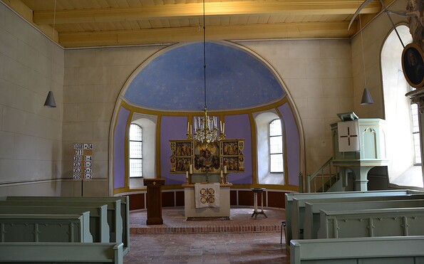 Village church Sieversdorf, Foto: Frank Schütte