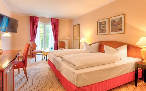 Zimmerbeispiel Standard, Foto: Jones Art, Lizenz: Hotel Döllnsee GmbH &amp; Co. KG