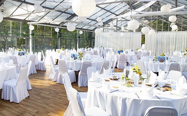 Das gläserne Botanikum, Event- und Hochzeitslocation, Foto: Jones Art, Lizenz: Hotel Döllnsee GmbH &amp; Co. KG